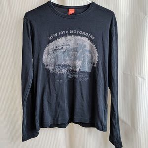 Hugo Boss Tops - Hugo Boss Long Sleeve Motorbike Shirt Hugo Boss Tops - Hugo Boss Long Sleeve Motorbike Shirt